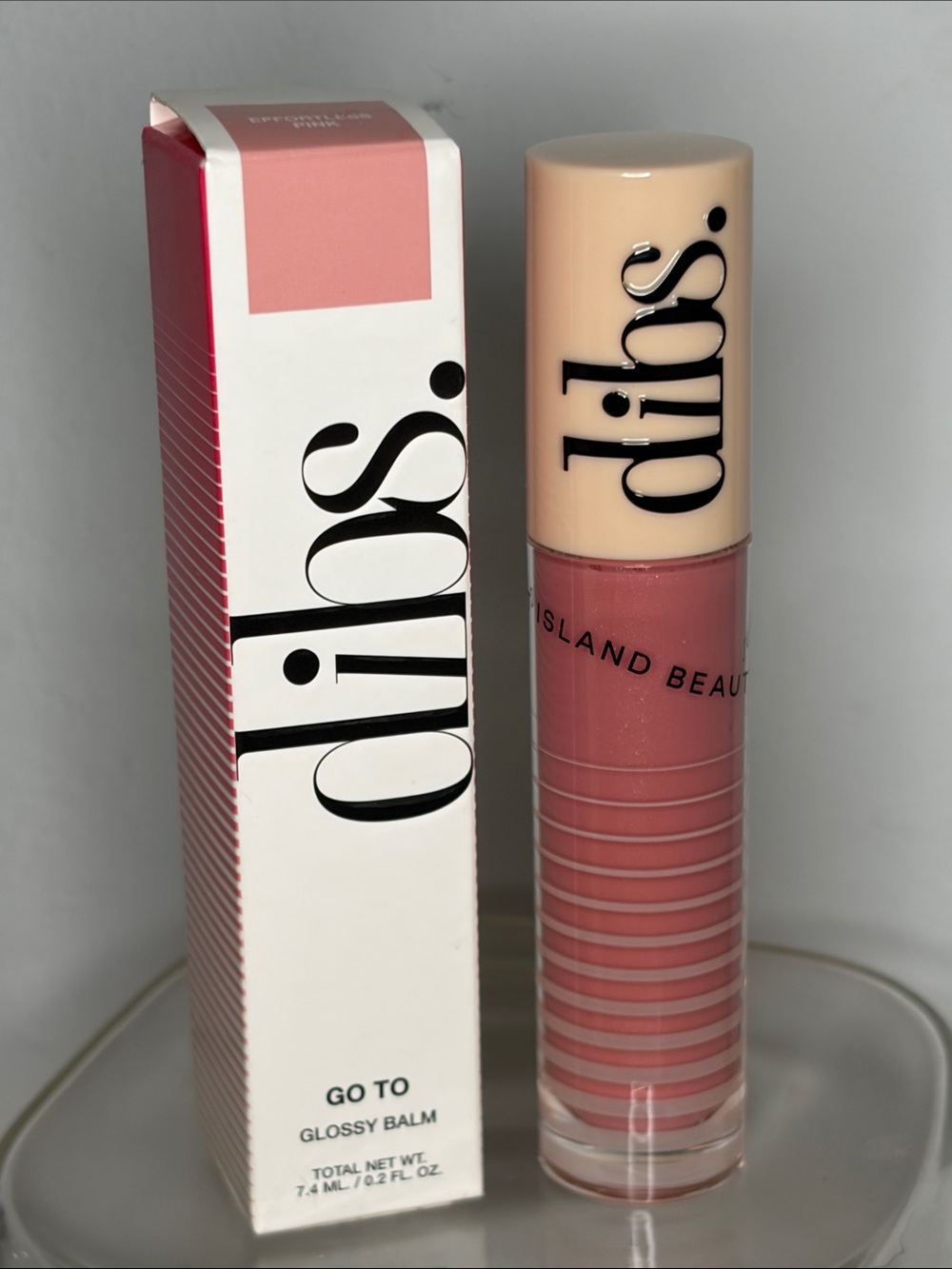 Go To Glossy Balm Lip Gloss - Effortless Pink